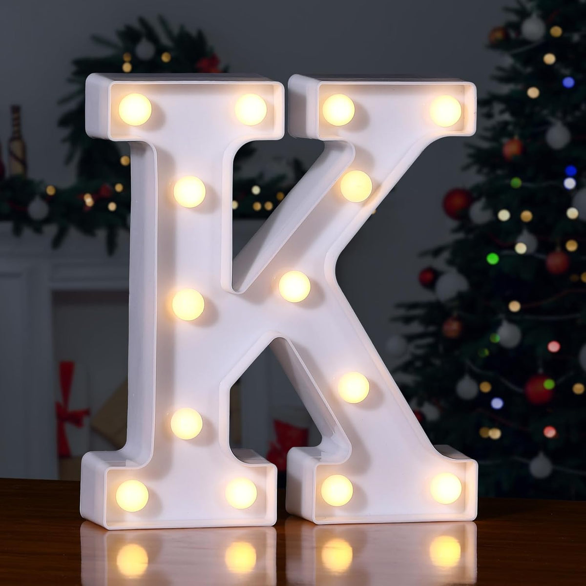 Foaky Led Gold Foaky LED Letter Lights Sign Marquee Light Up Letters Sign for Night L ...