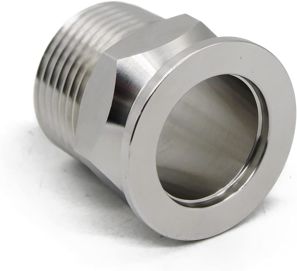 SS304 KF25 NPT Male Adaptor thread 1" NW25 KF Male coupling ISO-KF25 X NPT 1"