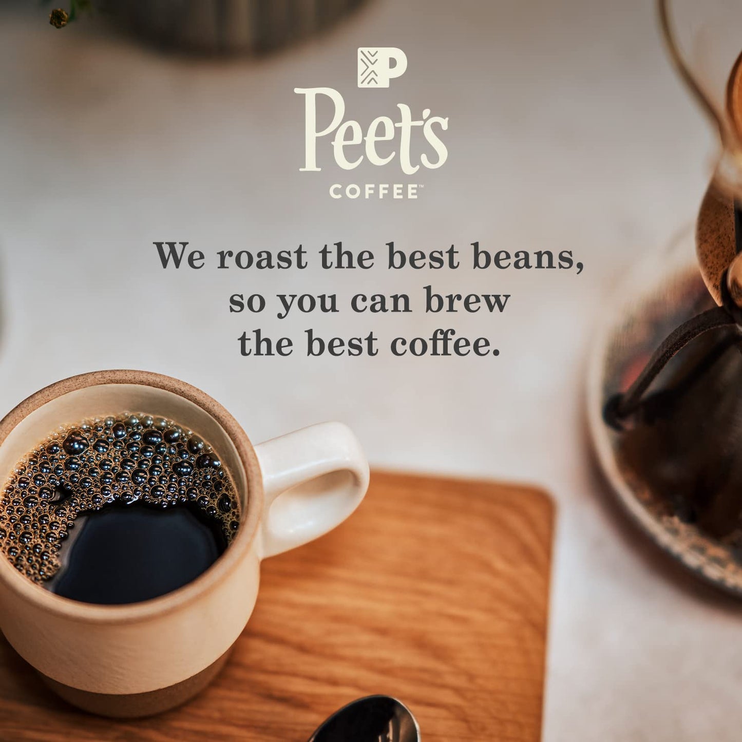Peet's Coffee, Dark Roast Keurig K-Cup Pods - Chalet Blend 60 Count (1 Box of 60 K-Cup Pods)