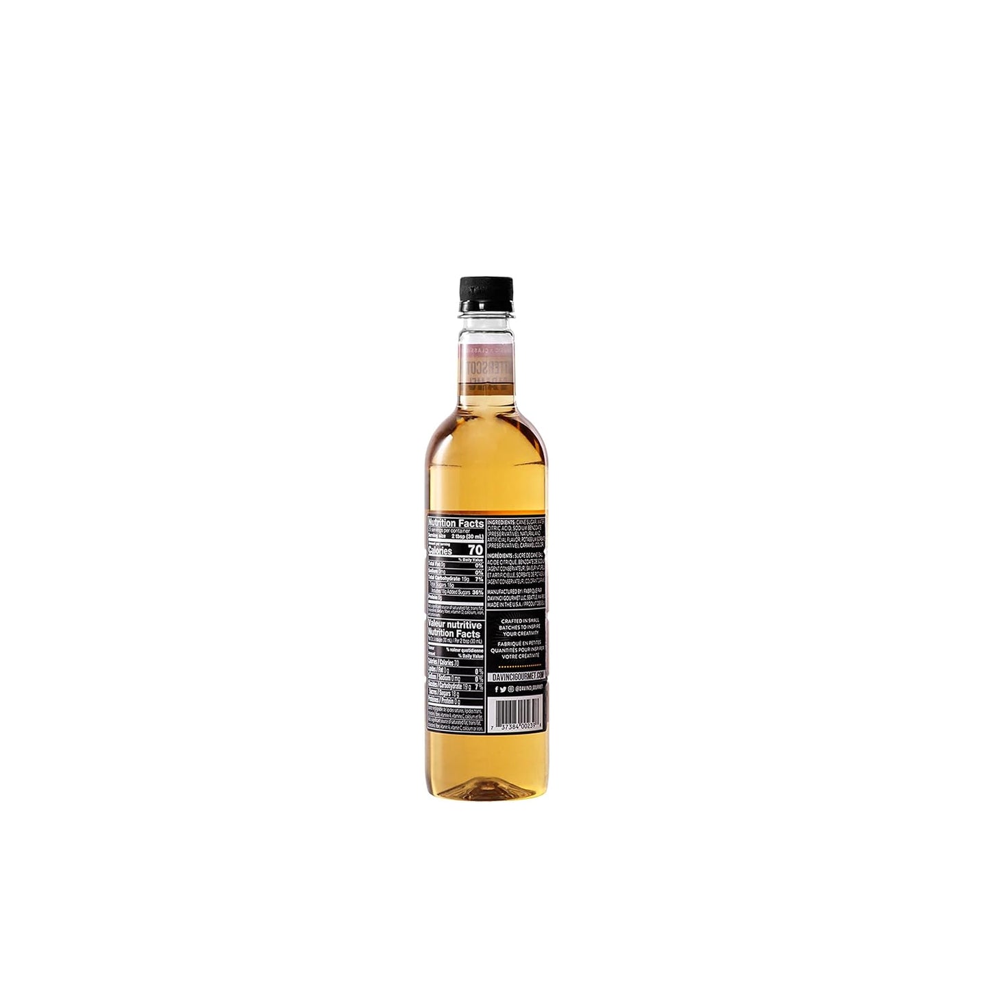 DaVinci Gourmet Classic Butterscotch Syrup, 25.4 Fluid Ounces (Pack of 1)