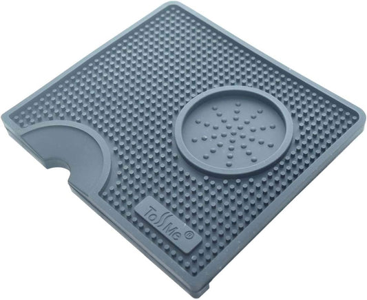 Tamper Mat for Espresso Station - Silicone Coffee Tamping Pad, TM-CO01 Black