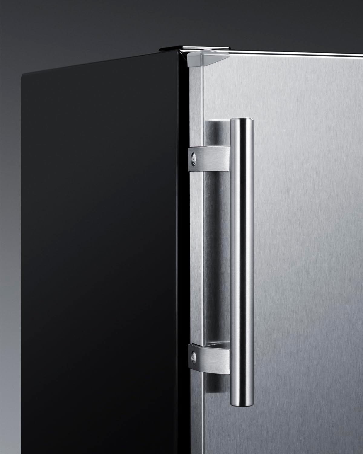 Summit 24" Nitro Cold Brew/Cold Brew Kegerator, Combination Dual Tap Kit, Stainless Steel- SBC7BRSCM2
