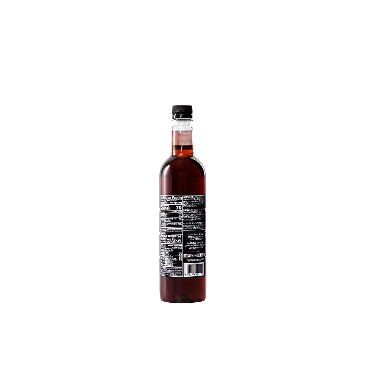 DaVinci Gourmet Classic Amaretto Syrup, 25.4 Fluid Ounces (Pack of 4)