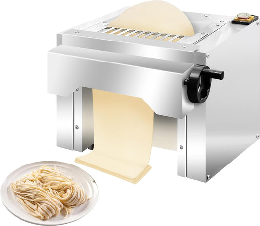 Electric Dough Roller Sheeter, Table Top Pizza Dough Press Mahcine, Commercial Press Machine,Pastry Sheeter Maker for Baking, For Making Pastries, Croissants, Pies,Cookies, Pizzas, Etc.