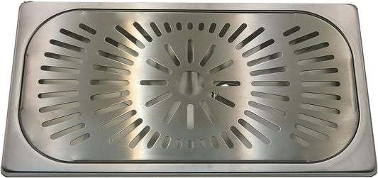 Stainless Steel Drip Tray - Perfect for Homes, Clubs, Bars, Cafes, Restaurants, Hotels, Or Commercial Use - Easy to Clean, No Drainage Required (7 * 12.8inch)