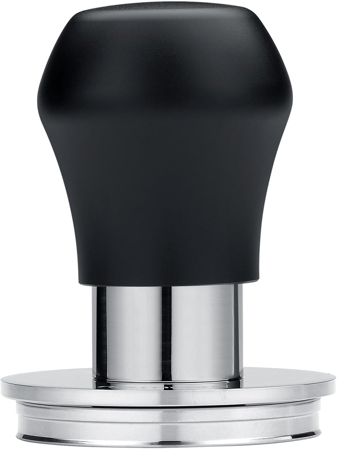 Normcore 51.5mm Coffee Tamper V4.1 Mini, Spring-Loaded Tamper with Click Feedback, Compatible with La Pavoni Professional PL, Europiccola EL, Black