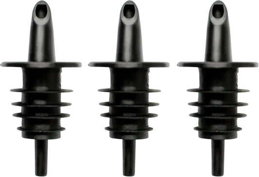 Hawaiian Shaved Ice Syrup Precise Control Bottle Pourers - Professional Pour Spouts for Snow Cone & Drink Flavors (3-Pack)