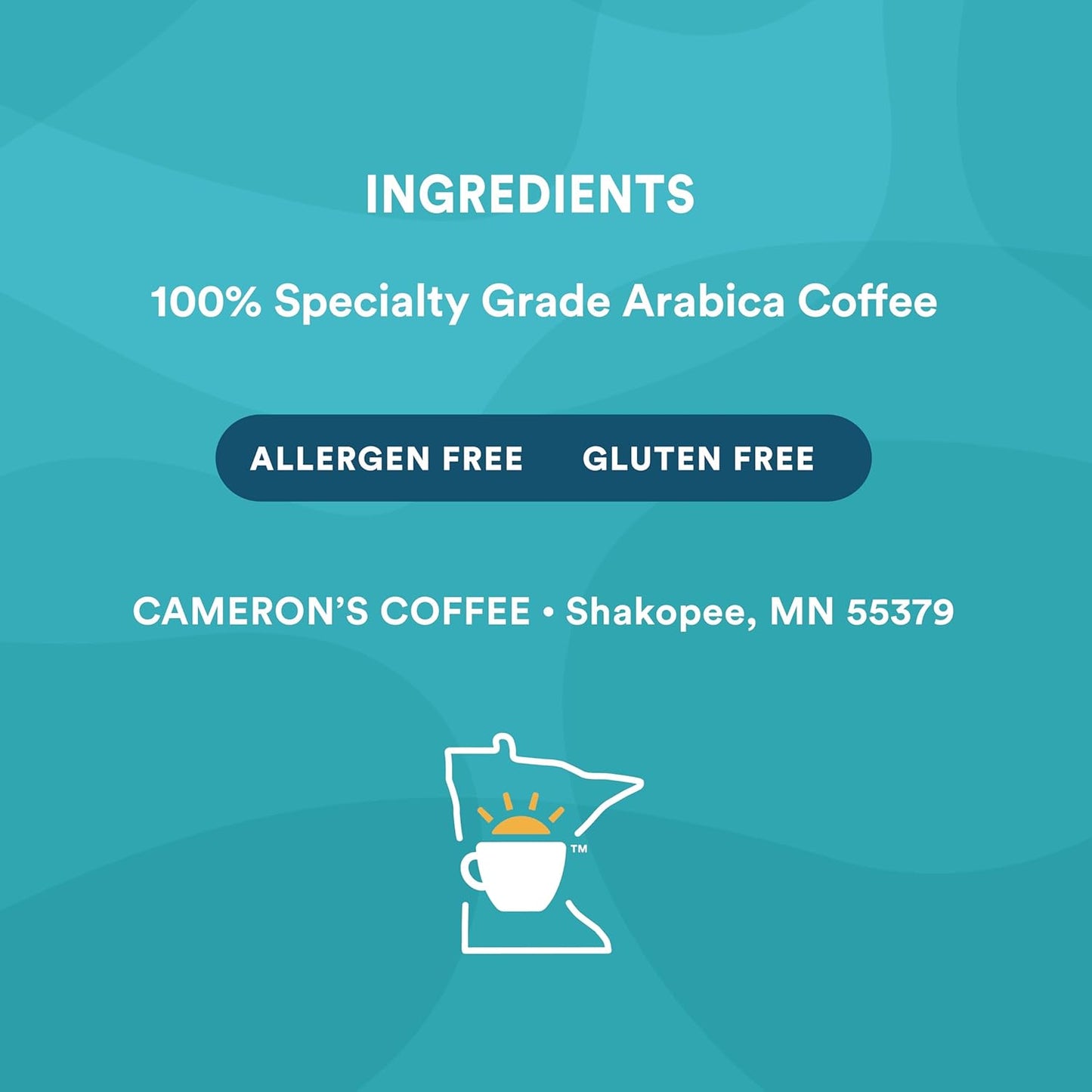 Cameron's Coffee Single Serve Pods, Decaf Breakfast Blend, 12 Count (Pack of 6)