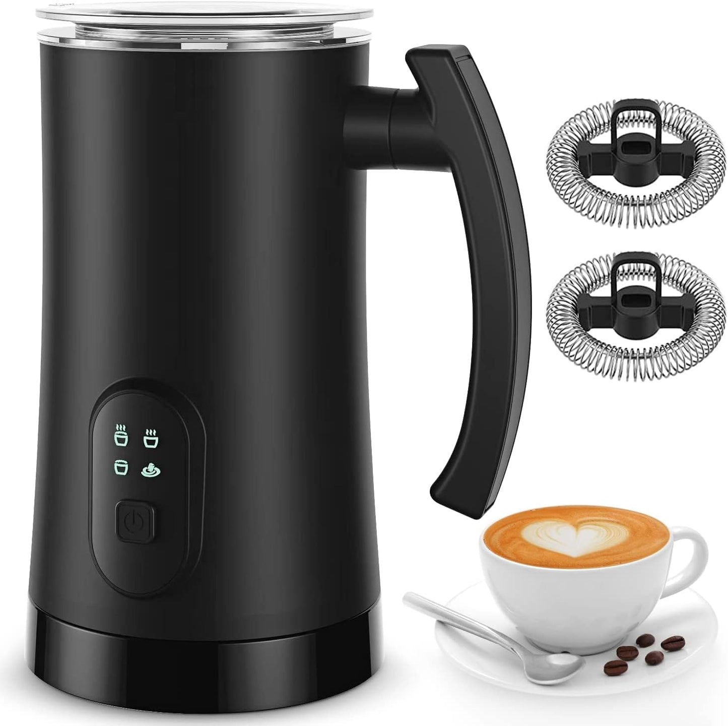 Electric Milk Frother, 4 in 1 Milk Steamer283