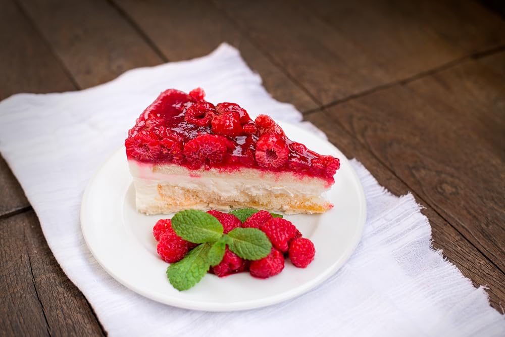 A Blend Above White Chocolate Raspberry Swirl Pie Mix - No-Bake Desserts, All Natural, Vegan, Gluten Free, No MSG - Instant Dessert Mix, Fruit Dip, Bagel Topping, Frosting, Cheesecake Filling - Makes 16 Oz (Pack of 3)