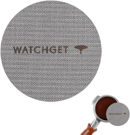 watchget 51 Espresso Puck Screen - Lower Shower Screen - 1.7mm Thickness Metal Reusable Coffee Filter for 51mm Protafilter Basket 316 Stainless Steel 150μm