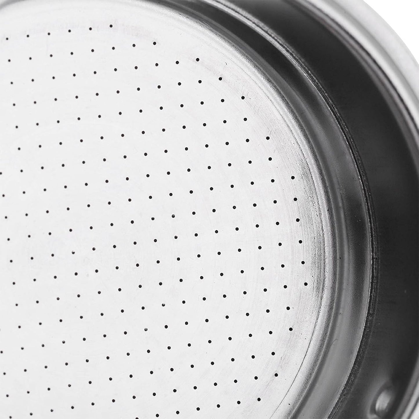 Kodily Stainless Steel Coffee Filter, 51mm Double Cup Pressurized Filter Basket, Espresso Filter Basket Coffee Machine Replacement Accessories for Portafilter Coffee Machine
