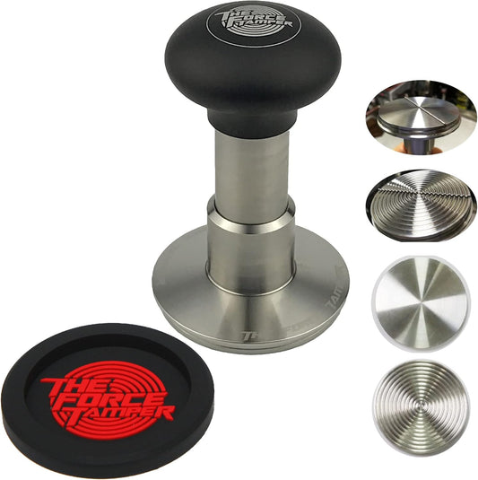The Force Tamper Automatic Impact Coffee Tamper Adjustable Const Pressure and Autoleveling Duo-Distribute Set New