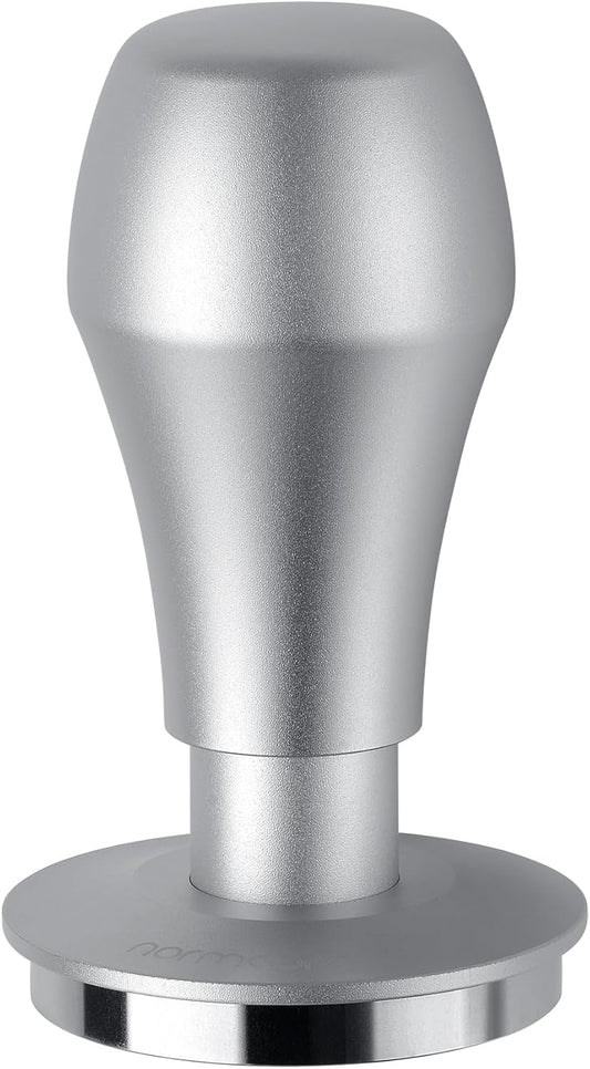 Normcore 51.5mm Coffee Tamper V4.1 with Click Sound Feedback, Spring Loaded Tamper With Stainless Steel Flat Base, Compatible with La Pavoni Europiccola and Professional Millenium, Black