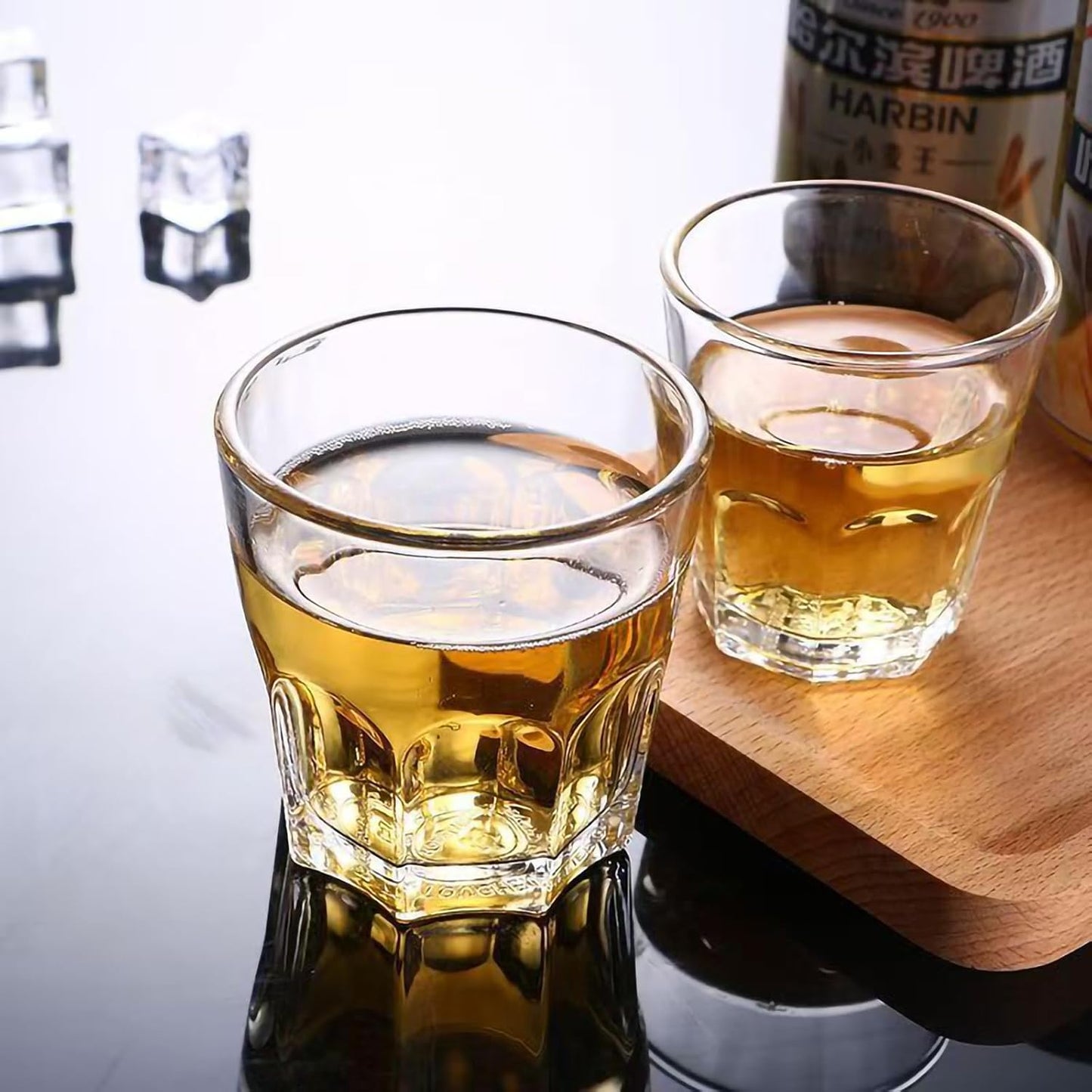 32 Piece Shot Glasses Set 50ML/1.5oz.Small Espresso and LiquorGlasses for Whiskey TequilaVodka, Thick Glass Cups forPotter Style Cocktails Bar Party