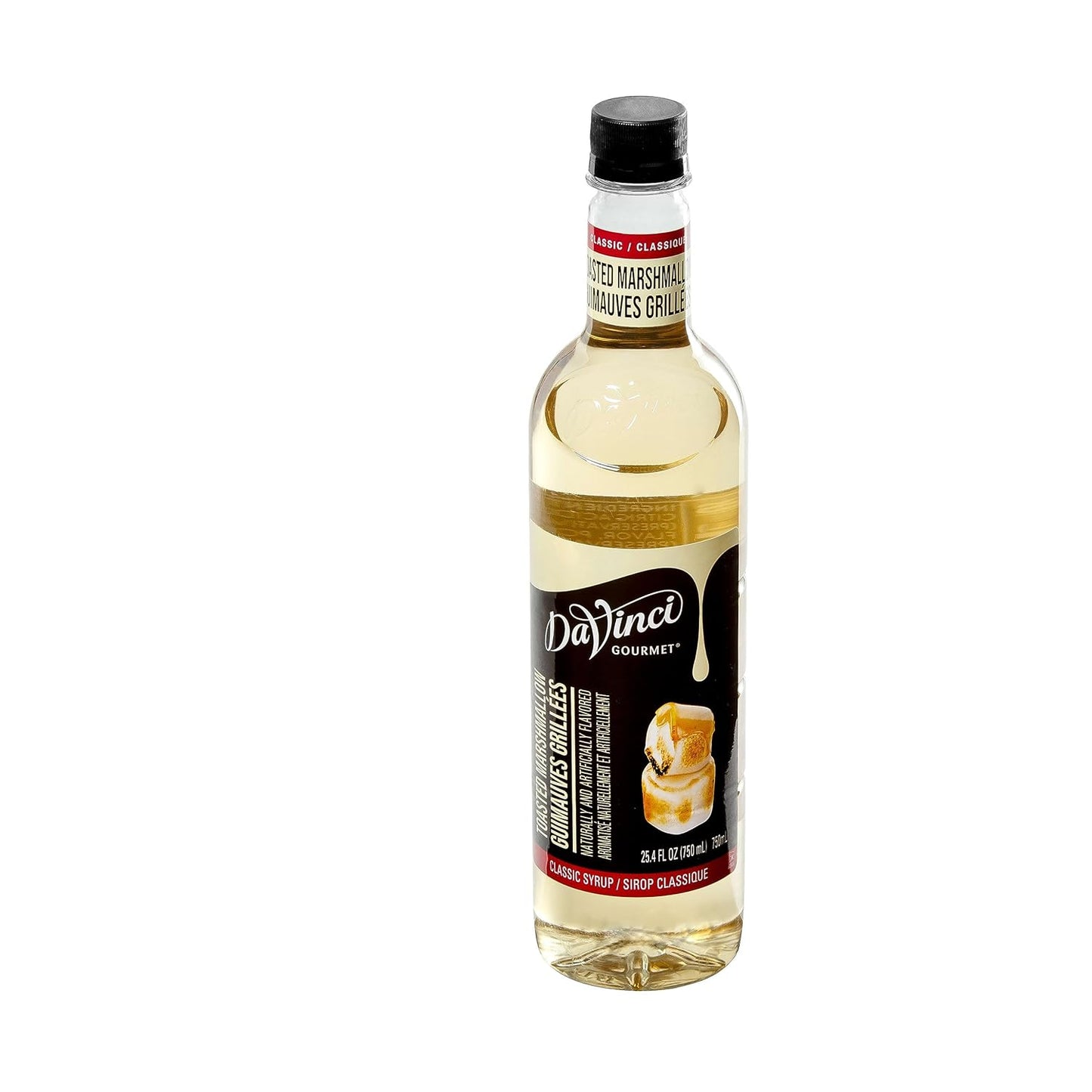 DaVinci Gourmet Classic Toasted Marshmallow Syrup, 25.4 Fluid Ounces (Pack of 4)