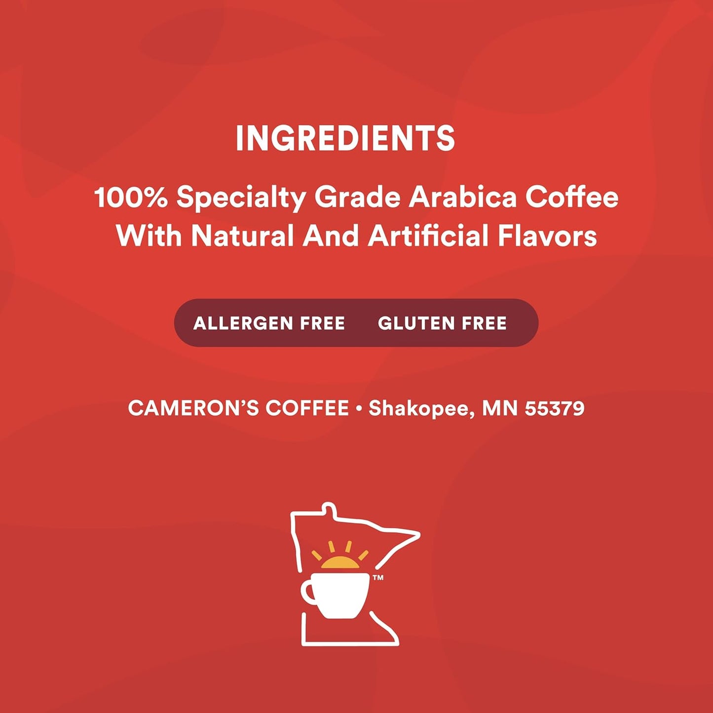 Cameron's Coffee Single Serve Pods, Flavored, Cinnamon Sugar Cookie, 12 Count (Pack of 6)