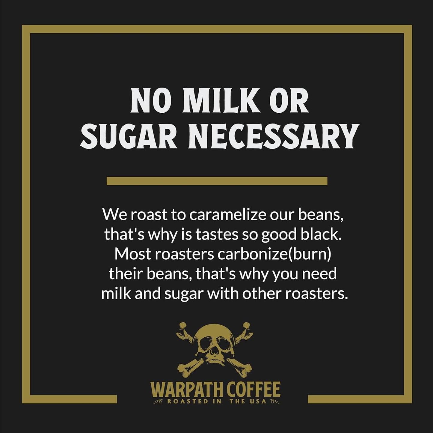 Warpath Coffee Dark Roast Whole Bean Coffee, Mariner's Blend, High Caffeine, Extra Strong Roasted 100% Arabica Coffee Beans Whole, Rich Aroma, Full-Bodied Intense Cup, Created by Navy SEALs, 12oz