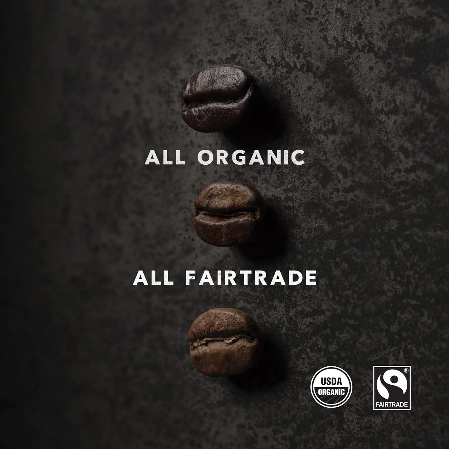 Kicking Horse Coffee Kick Ass, Dark Roast, Ground, Certified Organic, Fairtrade, Kosher, Black, 284 g, Pack of 6