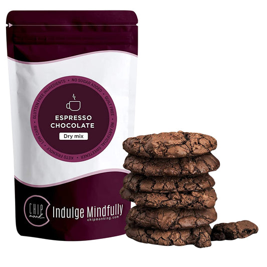 ChipMonk Cookie Mix - Zero or Low Carb Keto Friendly Snacks, Dessert, Cookies, Gluten-Free, High Fat and Protein, Low Sugar Sweet Snack Foods, Ketogenic Diet or Diabetics - Healthy, Nutrition Treats