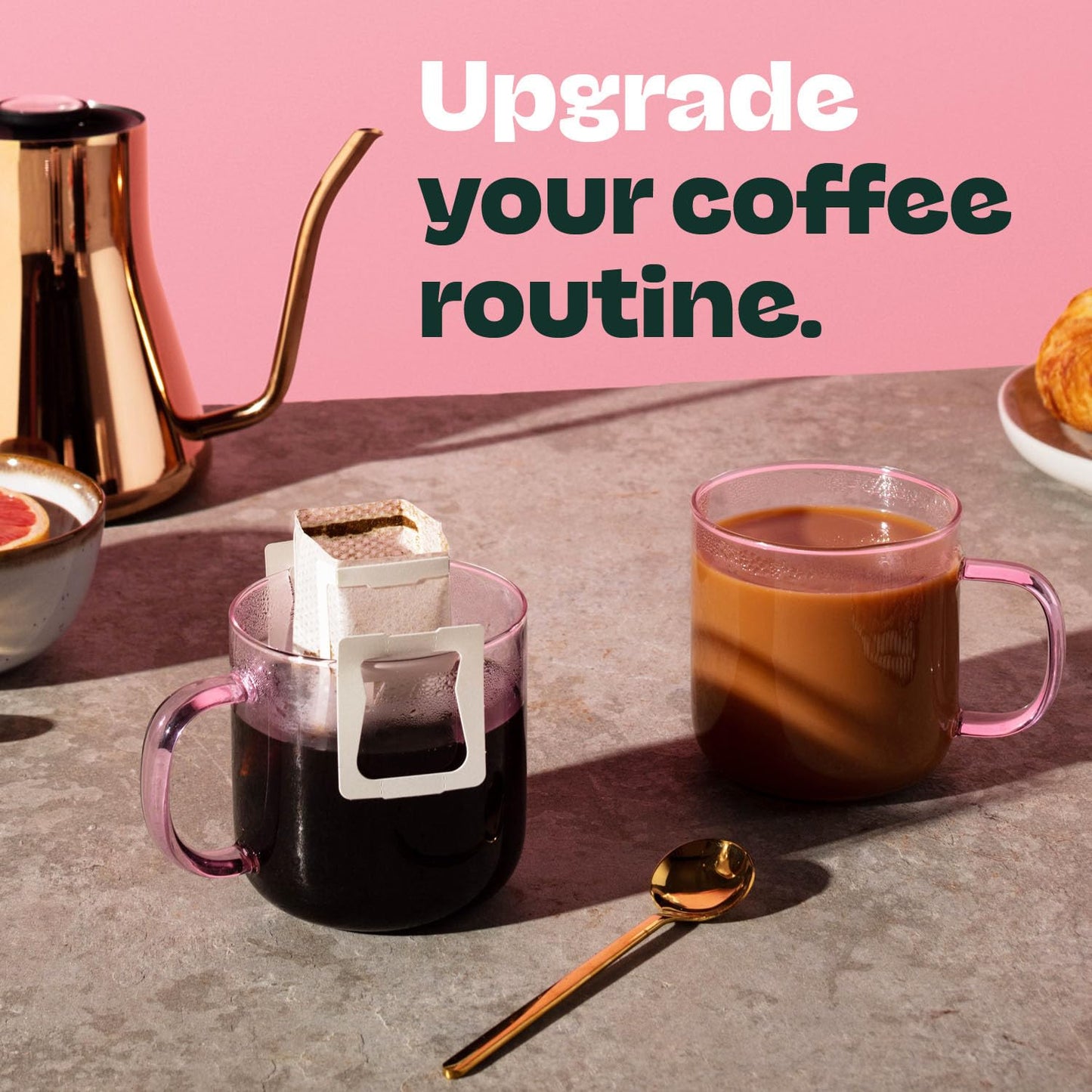 Copper Cow Premium Pour Over Single-Serve Vietnamese Coffee | Classic Black | Includes 8 coffees