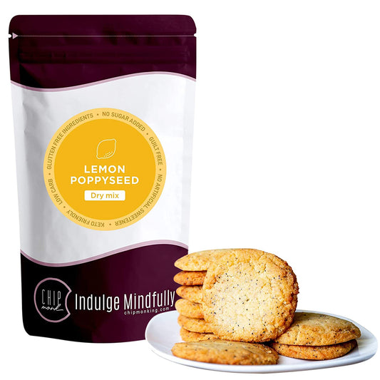 ChipMonk Cookie Mix - Zero or Low Carb Keto Friendly Snacks, Dessert, Cookies, Gluten-Free, High Fat and Protein, Low Sugar Sweet Snack Foods, Ketogenic Diet or Diabetics - Healthy, Nutrition Treats