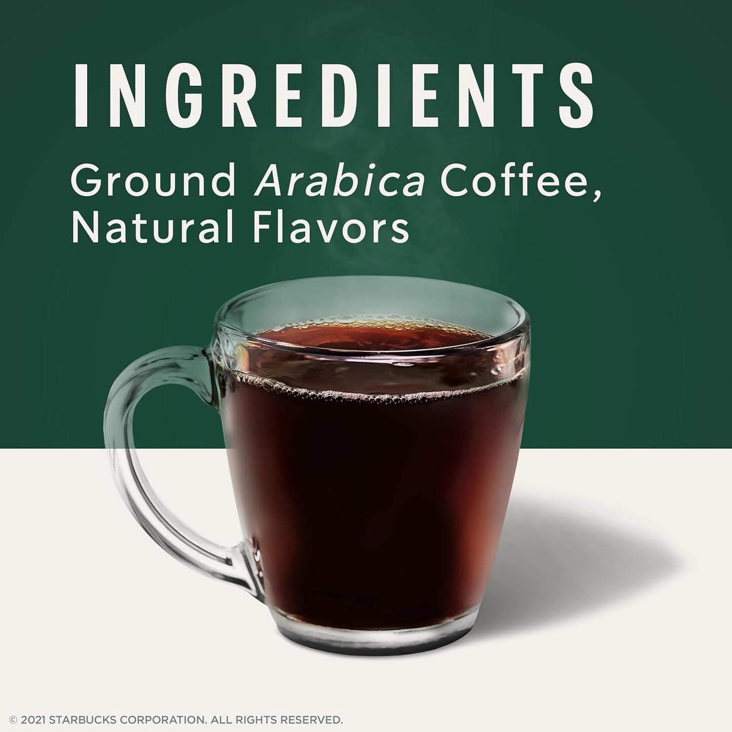 Starbucks K-Cup Coffee Pods, Mocha Flavored Coffee, Naturally Flavored, 100% Arabica, 6 boxes (60 pods total)