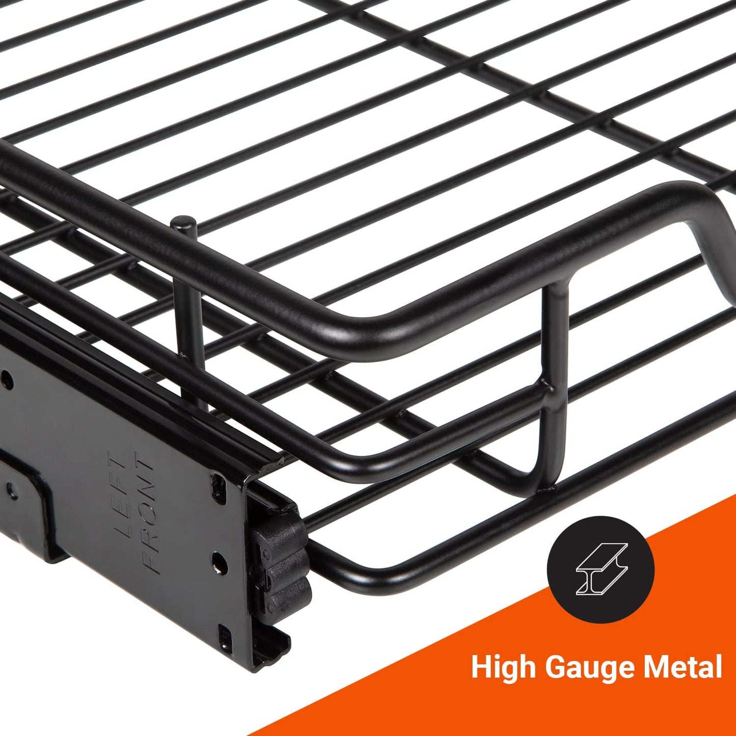 HOLDN’ STORAGE Pull Out Cabinet Organizer, Heavy Duty Caddy w/Lifetime Limited Warranty -17”W x 21”D - Requires At Least 18-1/4” Cabinet Opening, Steel Metal Cabinet Drawers Slide Out, Black