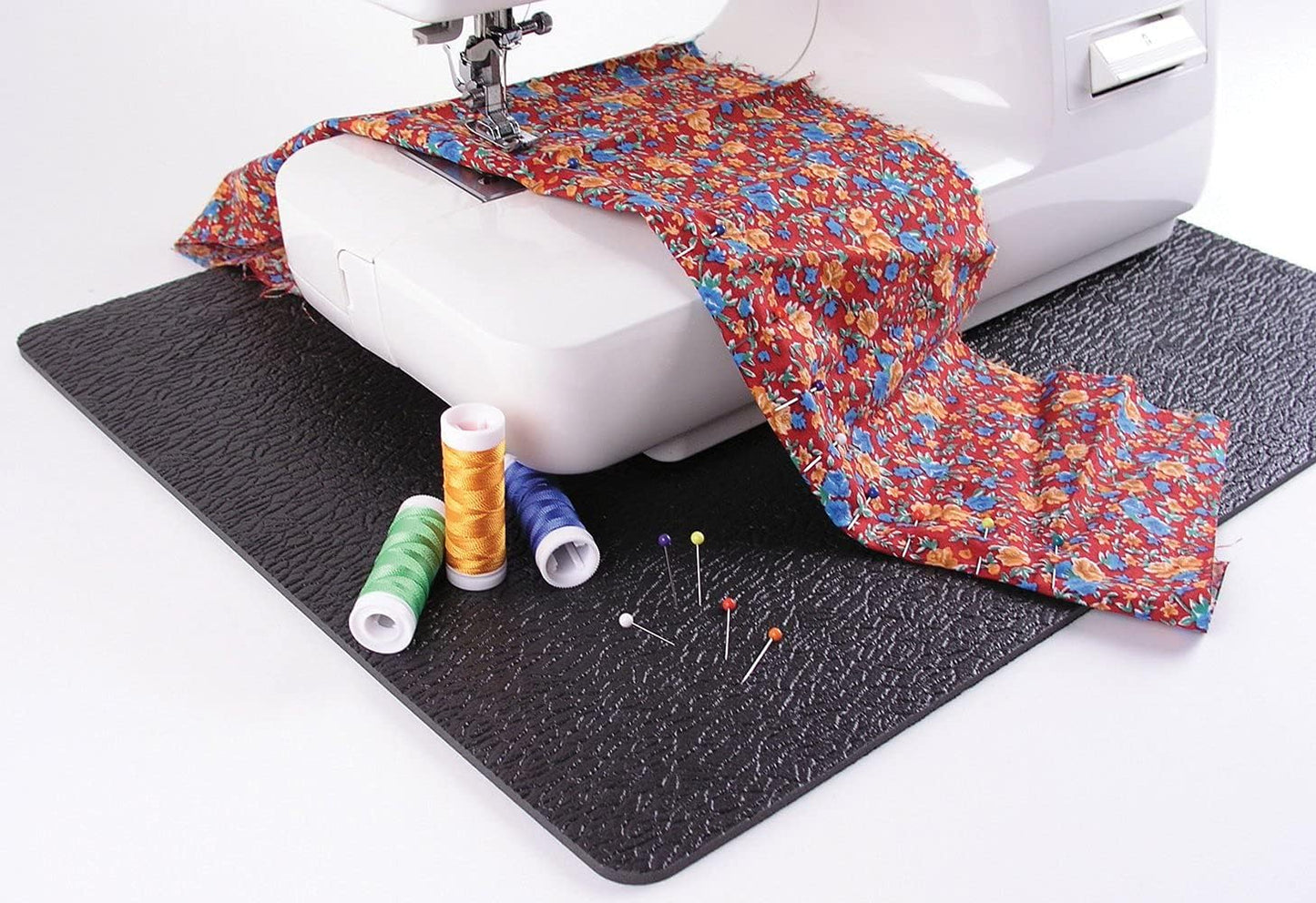 Stay-in-Place Machine Mat - 11" x 14" - Calms Vibration and Dampens Noise. Great for Sergers. Made in USA.