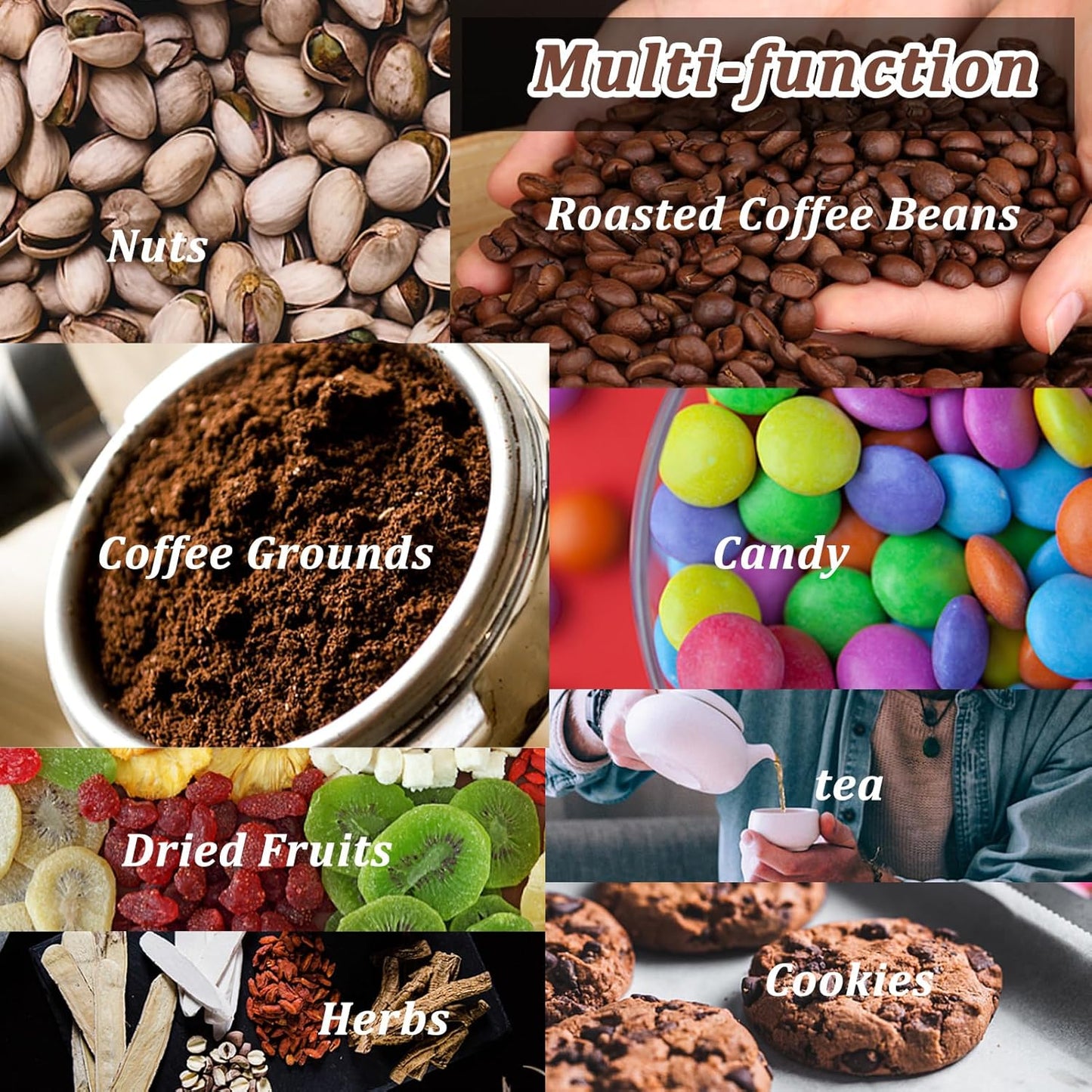 Coffee Bags with Valve (50 PCS,32oz/2lb) White High Barrier Aluminum Foil Flat Bottom Standing Coffee Beans Storage Packaging Bags, Reusable Heat Seal Side Zipper Pouches for Small Business and Home