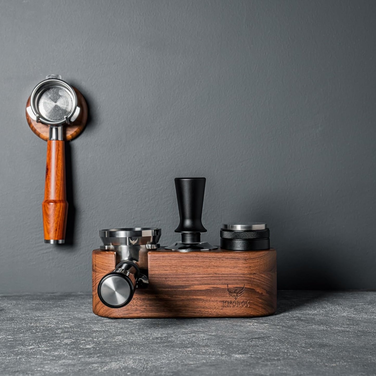 54mm Espresso Dosing Funnel and Puck Screen Set Magnetic Coffee Dosing Ring And Filter for Portafilters Compatible with 54 mm Breville Portafilter Basket Premium Espresso Machine Accessories