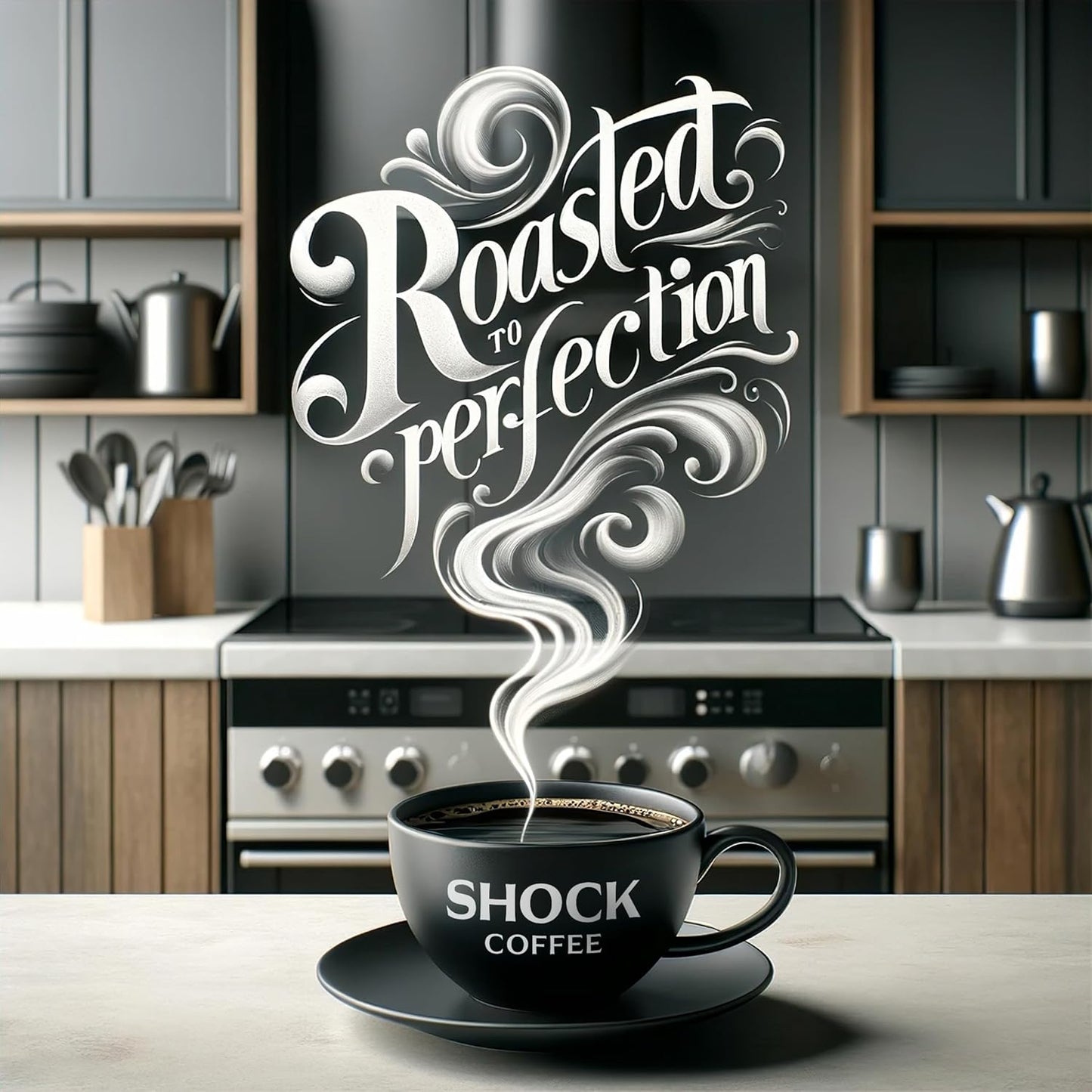 Shock Coffee Whole Bean, The Strongest Caffeinated All-Natural Coffee, Up to 50% more Caffeine. 3 LB
