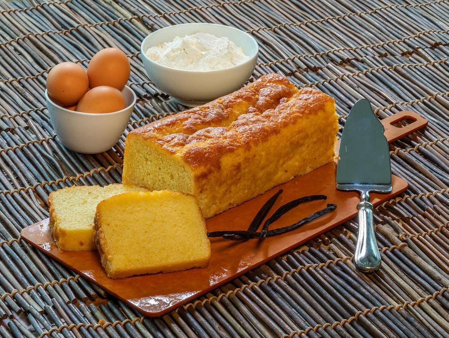 Nadel - NATURALLY DELICIOUS POUND CAKE SLICES (8 Pack) Sweet Breads & Cakes, Back to School lunch snack, breakfast bar